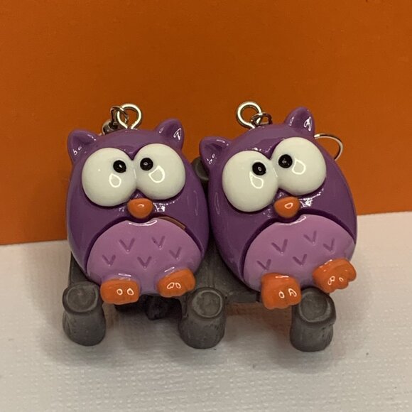 Owl Earring, Bird Earring, Owl Jewelry, Teacher Earring, Teacher Appreciation - Picture 3 of 5